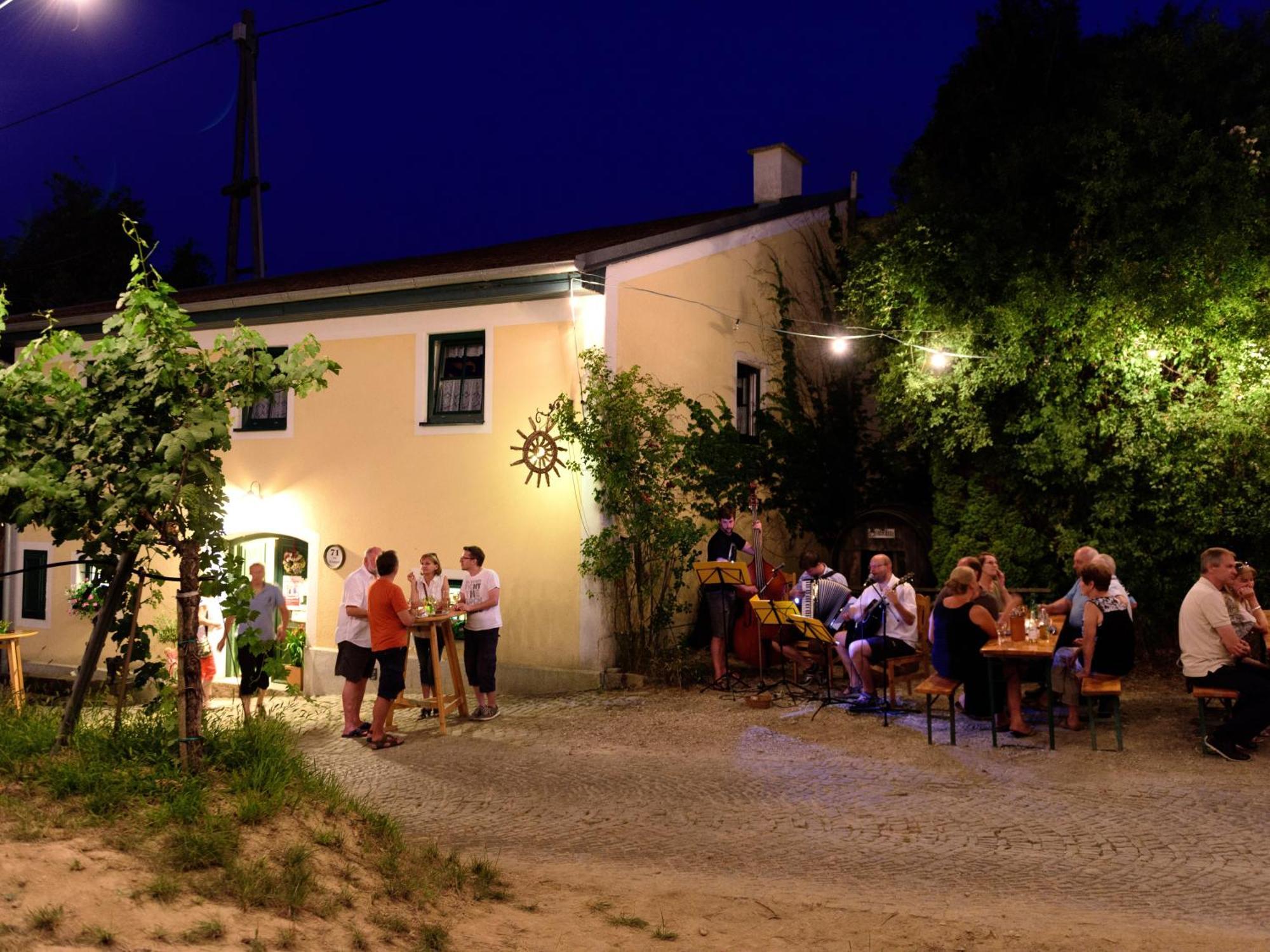 Ferienwohnung Weinbergblick Rohrendorf bei Krems ภายนอก รูปภาพ